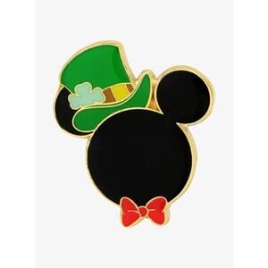 Disney Mickey Mouse Lucky St. Patrick's Day Enamel Pin